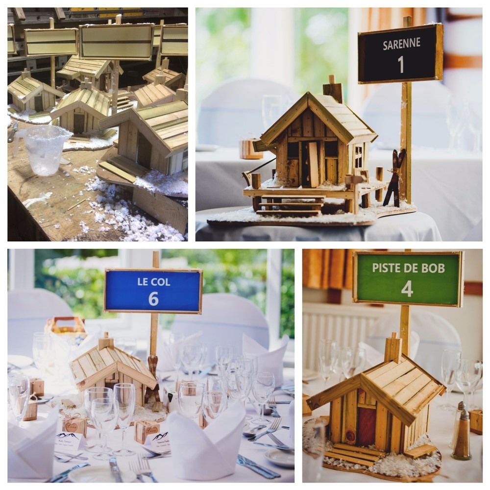 Wooden Wedding Decorations designed by Guildford Wood Design